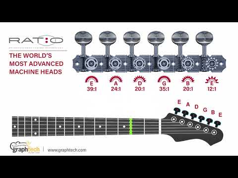 Ratio Acoustic / Electric Guitar Machine Heads