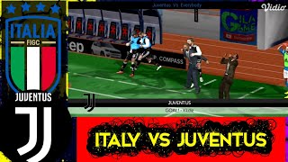 ITALY VS JUVENTUS || SIMULATOR GAME FTS 2024