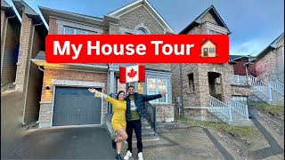 Our Dream House Tour in Canada 🇨🇦 🏡 | Indian blogger in canada | First home canada #canadavlog