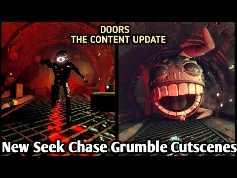 Roblox DOORS Floor 2 The Content Update New SEEK CHASE | Grumble + Seek New Cutscenes