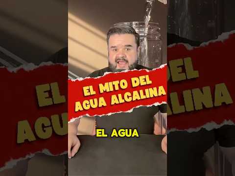 A tu cuerpo le vale que le des agua alcalina #rafacarbajal #alimentos #sabiasque