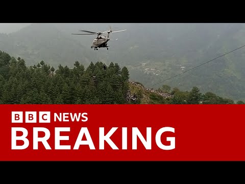 Two children saved in Pakistan cable car rescue operation - BBC News