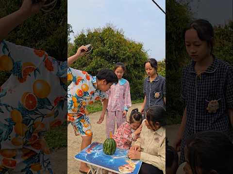 Top homeless man reveals the best way to enjoy watermelon and rainbow candy