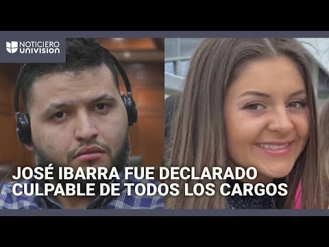 Caso Laken Riley: estos son los cargos por los que José Ibarra fue condenado a cadena perpetua