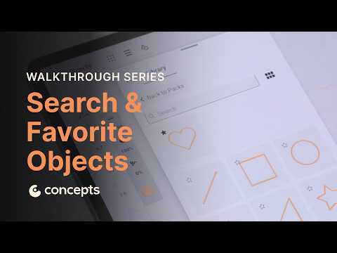 Walkthrough Series: Search & Favorite Objects