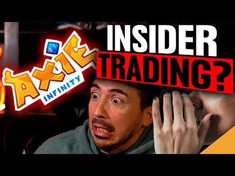 AXIE INFINITY INVOLVED WITH INSIDER TRADING (VEEFRIENDS LURES VENTURE CAPITAL)