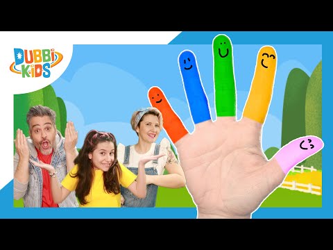 FAMILIA DEDO COLORES | Canciones Infantiles ๐ญ | Dubbi Kids