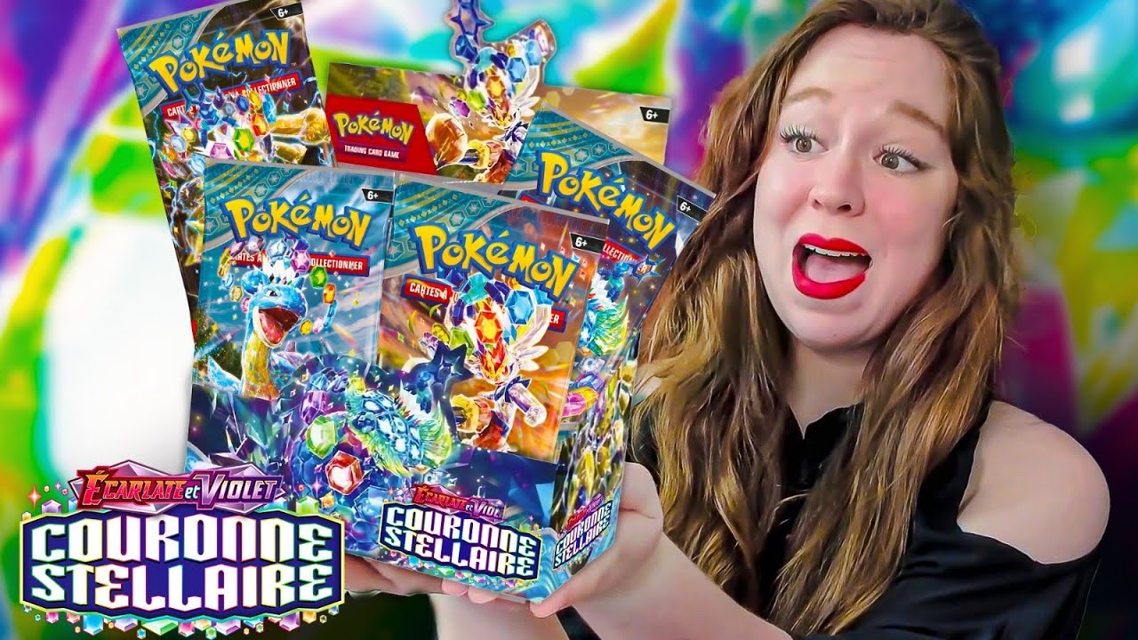 ON OUVRE 36 BOOSTERS POKEMON EV7 COURONNE STELLAIRE !