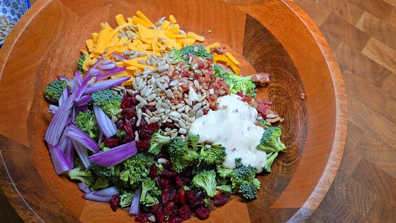 The broccoli SALAD I've made twice in a week