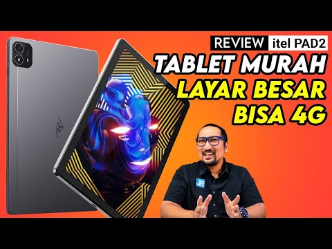 Tablet 4G Murah Rp 1.5 Jutaan dgn Layar Besar & Speaker Stereo: Review itel PAD2