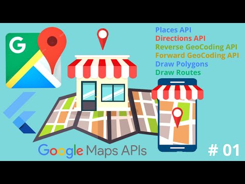 Google Map Api Flutter Tutorial | Directions API | Places API | GeoCoding API | Markers | Polylines