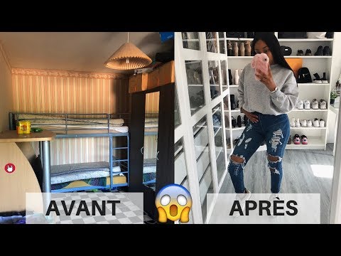 TRANSFORMATION EXTREME DE MA CHAMBRE ! LE CHOC ! + ROOM TOUR 🏠| HONEYSHAY