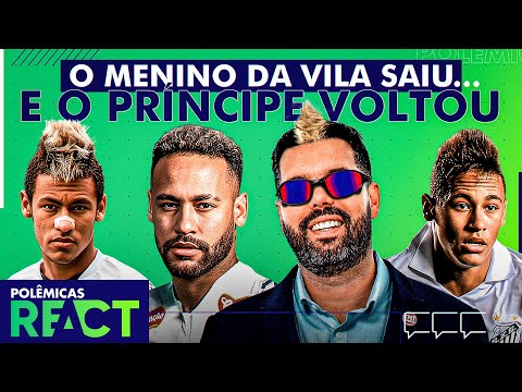 FORMIGA REAGE A '50 LANCES GENIAIS DE NEYMAR NO SANTOS' | POLÊMICAS REACT #53