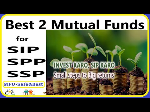 BEST SIP TO INVEST | BEST 2 MUTUAL FUNDS FOR SIP | BEST SIP PLAN HINDI WITH EXAMPLE