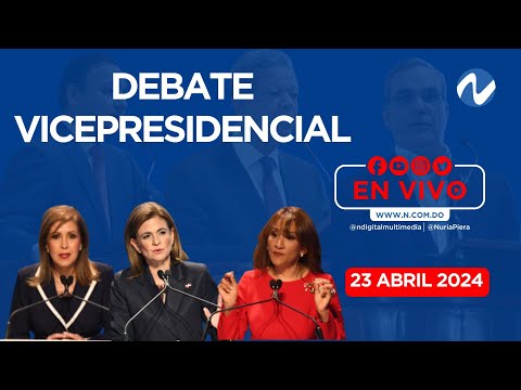 EN VIVO: Debate Vicepresidencial ANJE