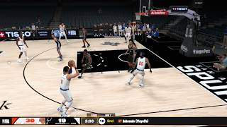 NBA 2K26 GAME 1 NBA FINALS NYK VS SPURS / GAMEPLAY