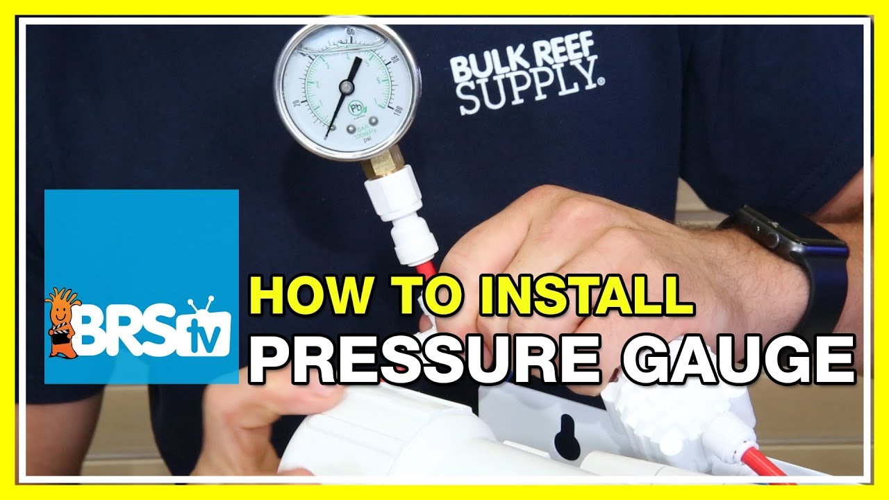 How To Install A Water Pressure Gauge For Monitoring