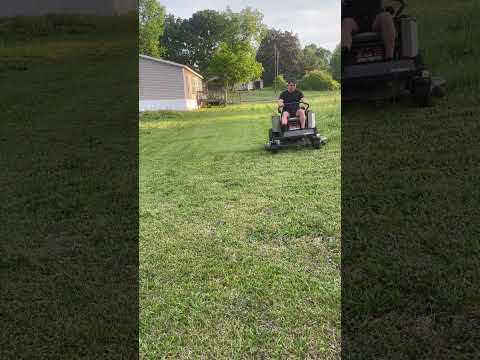 ￼The lawnmower is done for! #lawn #lawncare #mowing #overgrown #lawnmaintenance #landscape