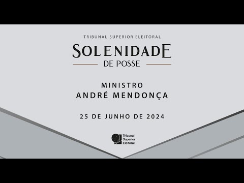 André Mendonça toma posse como ministro efetivo do TSE