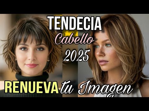 RENUEVA tu IMAGEN con Los Mejores Cortes de Cabello que son Tendencia 2025