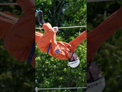 #ロープブリッジ渡過 #郡山消防 #消防