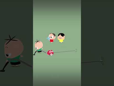 Who could be vacuuming at this hour? #MonicaToy #shorts