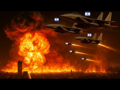 ⚠️🇮🇷 ¡TRÁGICO! Israel POLVORIZA al ejército iraní con MILLONES de MISILES en un solo ataque!