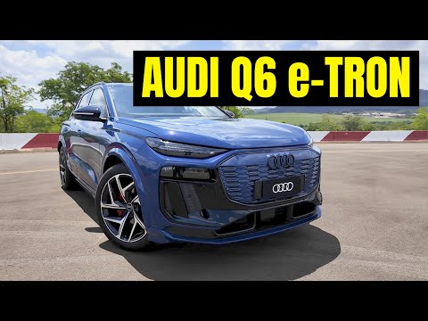 AUDI Q6 e-TRON DIRETAMENTE DO LANÇAMENTO!