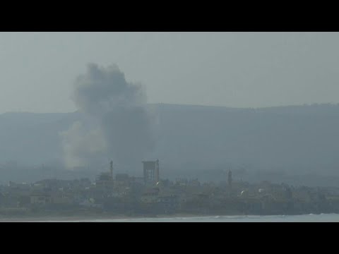 Smoke rises after Israeli strikes near southern Lebanon's Tyre | AFP