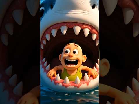 Hamud Habibi Dimakan Hiu #animation #kartunlucu #viralshorts