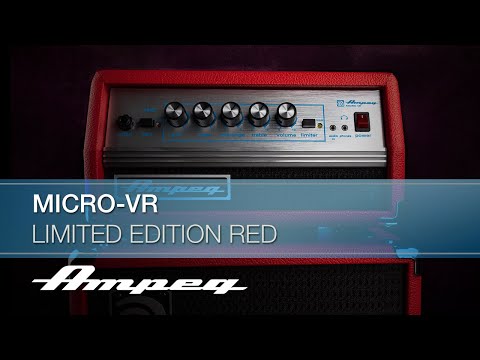 Ampeg Bass Amp | Micro VR Limited Edition Red | Demo