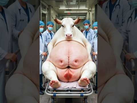 Rescue Team's Brave Effort to Save a Drowning Cow from a #humanity #cow #animals #rescue #cowlover