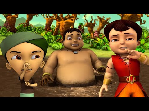 Super Bheem - फँस गया कालिया | Space Adventure Videos | Fun Kids Videos in Hindi