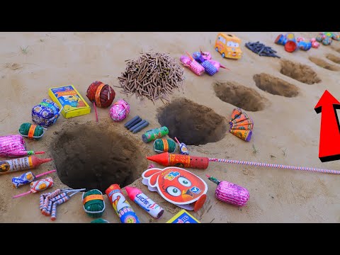 ₹20,000 Different Patakha in Hole + 2025 || Big Diwali firecracker Testing in 20 Hole