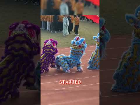 #When Lion Dancers Think No One's Watching... ๐ณ MUST SEE!