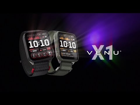 Garmin | Venu X1 | Augstākās kvalitātes veselības un fitnesa viedpulkstenis