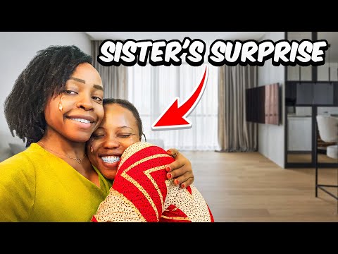 Sweet Surprise For My Sister Made Her Cry!