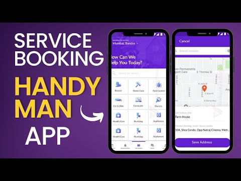 How to Make Home Service Finder App in Android Studio With Source Code| Handyman App 2023