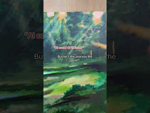 Isn’t the process the point? #art #relatable #ai #aiart