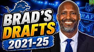 Detroit Lions: Brad Holmes Draft Picks 2021-2025