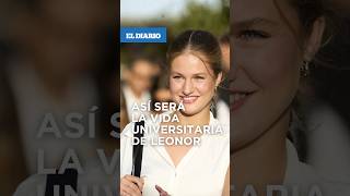 La princesa Leonor inicia su vida universitaria sin los privilegios que tuvo su padre / El Diario