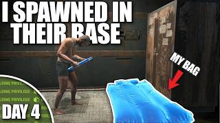 YouTube thumbnail for aloneintokyo's video titled 'I Placed a Bag in this Clans Base and Drained Their Loot in Solo Rust...'