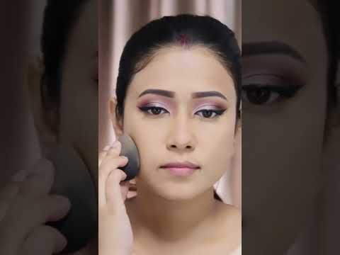 Step By Step Self Bridal Makeup๐โค๏ธ | #shorts | SUGAR Cosmetics