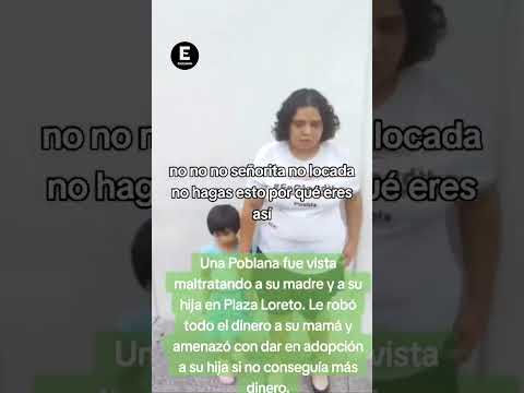 Encaran a mujer que le quita el dinero de la pensión a su mamá