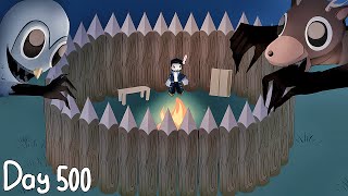 KEREN 1000%!! Dapatkan Badge 500 HARI dari RUSA Anomali 👑🦌👑 | 99 Nights in the Forest Indonesia
