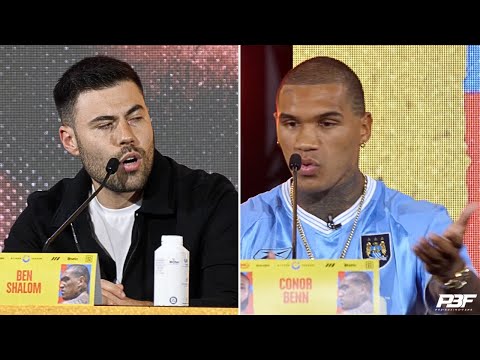 “WHY ARE YOU UP HERE?” CONOR BENN SENDS BRUTAL ATTACK ON BEN SHALOM AHEAD OF CHRIS EUBANK JR REMATCH