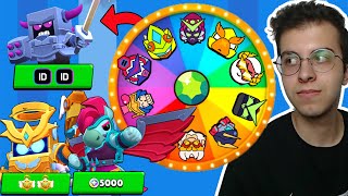 6 YENİ KOSTÜM ! GÖREVİ YAPAMAZSAM ÇARKTAN ÇIKAN KOSTÜMÜ SATIN ALIYORUM !! BRAWL STARS