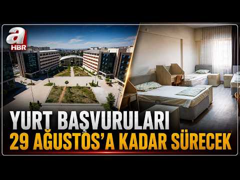 KYK Yurt Başvuruları Başladı! | A Haber