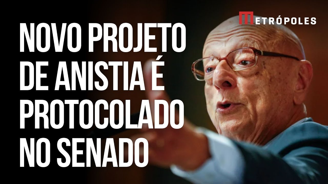 Relator da dosimetria protocola novo projeto de anistia no Senado