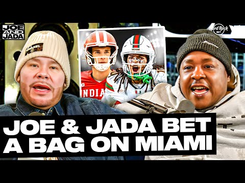 Fat Joe & Jadakiss BET A BAG on Miami beating Indiana in College Football National Championship 💰